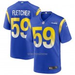 Camiseta NFL Game Los Angeles Rams London Fletcher Retired Azul