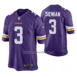 Camiseta NFL Game Minnesota Vikings Trevor Siemian Violeta