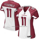 Camiseta NFL Game Mujer Arizona Cardinals Fitzgerald Blanco Rojo