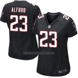 Camiseta NFL Game Mujer Atlanta Falcons Alford Negro