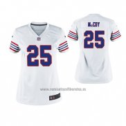 Camiseta NFL Game Mujer Bills Lesean Mccoy Throwback Blanco