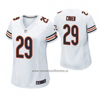 Camiseta NFL Game Mujer Chicago Bears Tarik Cohen Blanco