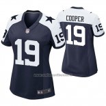 Camiseta NFL Game Mujer Dallas Cowboys Amari Coope Throwback Azul