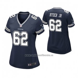 Camiseta NFL Game Mujer Dallas Cowboys Kerry Hyder Jr. Azul