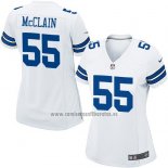 Camiseta NFL Game Mujer Dallas Cowboys McClain Blanco
