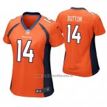 Camiseta NFL Game Mujer Denver Broncos Courtland Sutton Naranja