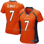 Camiseta NFL Game Mujer Denver Broncos Elway Naranja