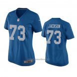 Camiseta NFL Game Mujer Detroit Lions Jonah Jackson Throwback Azul