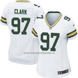 Camiseta NFL Game Mujer Green Bay Packers Clark Blanco