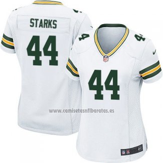 Camiseta NFL Game Mujer Green Bay Packers Starks Blanco