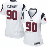 Camiseta NFL Game Mujer Houston Texans Clowney Blanco
