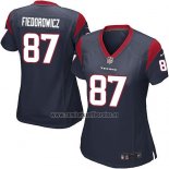 Camiseta NFL Game Mujer Houston Texans Fiedorowicz Negro