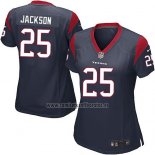 Camiseta NFL Game Mujer Houston Texans Jackson Negro