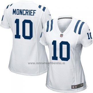 Camiseta NFL Game Mujer Indianapolis Colts Moncrief Blanco