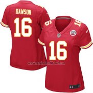 Camiseta NFL Game Mujer Kansas City Chiefs Dawson Rojo