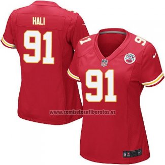 Camiseta NFL Game Mujer Kansas City Chiefs Hali Rojo