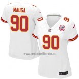 Camiseta NFL Game Mujer Kansas City Chiefs Mauga Blanco