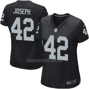 Camiseta NFL Game Mujer Las Vegas Raiders Joseph Negro