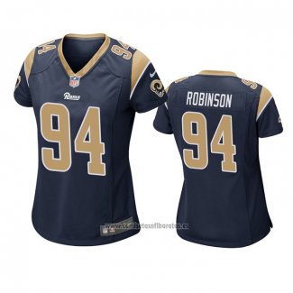 Camiseta NFL Game Mujer Los Angeles Rams A'shawn Robinson Azul