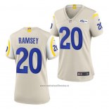 Camiseta NFL Game Mujer Los Angeles Rams Jalen Ramsey Blanco
