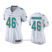 Camiseta NFL Game Mujer Miami Dolphins Noah Igbinoghene Blanco