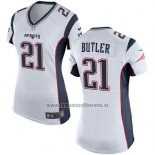 Camiseta NFL Game Mujer New England Patriots Butler Blanco