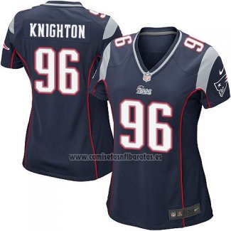 Camiseta NFL Game Mujer New England Patriots Knighton Negro