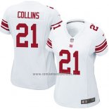 Camiseta NFL Game Mujer New York Giants Collins Blanco