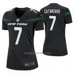 Camiseta NFL Game Mujer New York Jets Chandler Catanzaro Negro