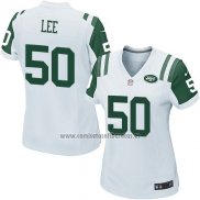 Camiseta NFL Game Mujer New York Jets Lee Blanco