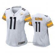 Camiseta NFL Game Mujer Pittsburgh Steelers Chase Claypool Blanco