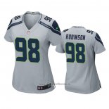 Camiseta NFL Game Mujer Seattle Seahawks Alton Robinson Gris