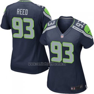 Camiseta NFL Game Mujer Seattle Seahawks Reed Azul Oscuro