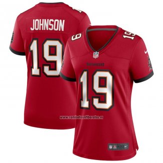 Camiseta NFL Game Mujer Tampa Bay Buccaneers Keyshawn Johnson Retired Rojo