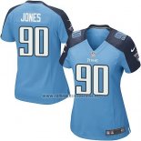 Camiseta NFL Game Mujer Tennessee Titans Jones Azul