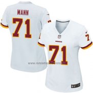 Camiseta NFL Game Mujer Washington Commanders Mann Blanco