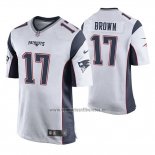 Camiseta NFL Game New England Patriots Antonio Brown Blanco2