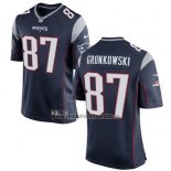 Camiseta NFL Game New England Patriots Gronkowski Azul
