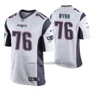 Camiseta NFL Game New England Patriots Isaiah Wynn Blanco
