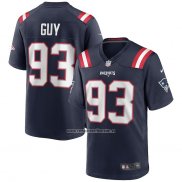 Camiseta NFL Game New England Patriots Lawrence Guy Azul