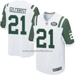 Camiseta NFL Game New York Jets Gilchrist Blanco