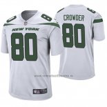 Camiseta NFL Game New York Jets Jamison Crowder Blanco 60 Aniversario