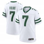 Camiseta NFL Game New York Jets Justin Fields Blanco