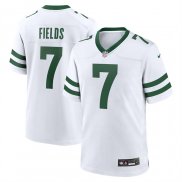 Camiseta NFL Game New York Jets Justin Fields Blanco