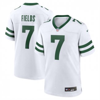 Camiseta NFL Game New York Jets Justin Fields Blanco