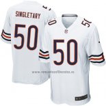 Camiseta NFL Game Nino Chicago Bears Singletary Blanco