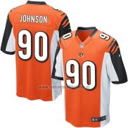 Camiseta NFL Game Nino Cincinnati Bengals Johnson Naranja