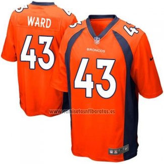Camiseta NFL Game Nino Denver Broncos Ward Naranja