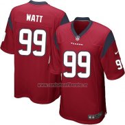 Camiseta NFL Game Nino Houston Texans Watt Rojo