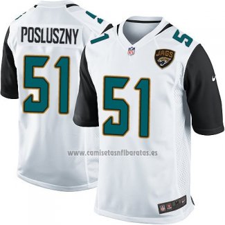 Camiseta NFL Game Nino Jacksonville Jaguars Posluszny Blanco